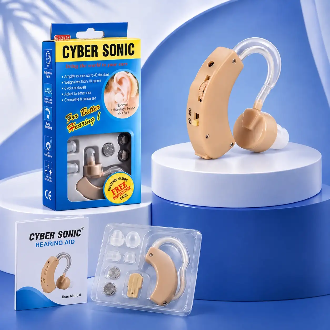 Cyber Sonic Hearing Aid
